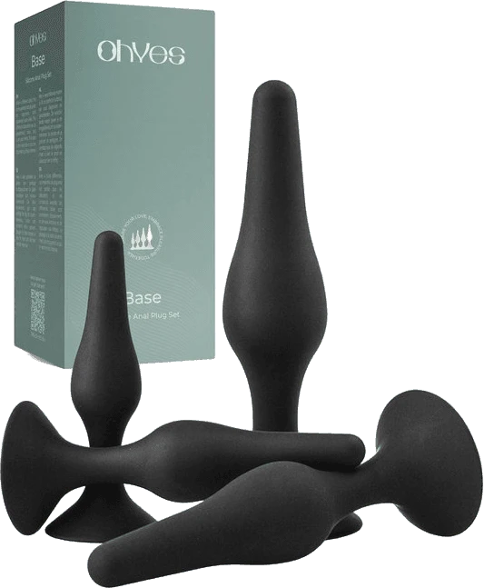OHYES Set de 4 plugs avec ventouse