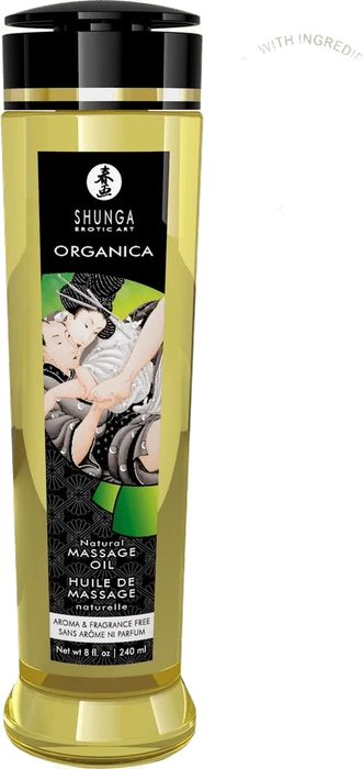 Shunga Organica massageolie naturel